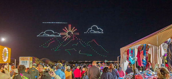 Albuquerque International Balloon Fiesta - drone show